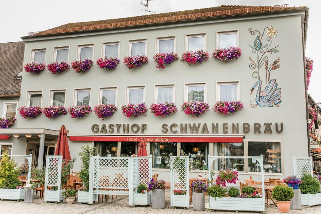 Hotel Brauereigasthof Schwanenbraeu 에베르만슈타트 외부 사진